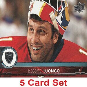 Roberto Luongo Hockey Card Collection